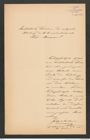 k.k. naturhistorisches Hofmuseum, Intendanzakten 1885-1896 (Hauer), Aktenzahl Z.385/1888, Seite 1